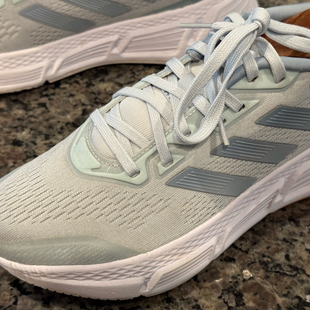 Adidas Ultra Boost Women’s Size 8M Athletic Shoes Mint Green & White - Picture 9 of 14